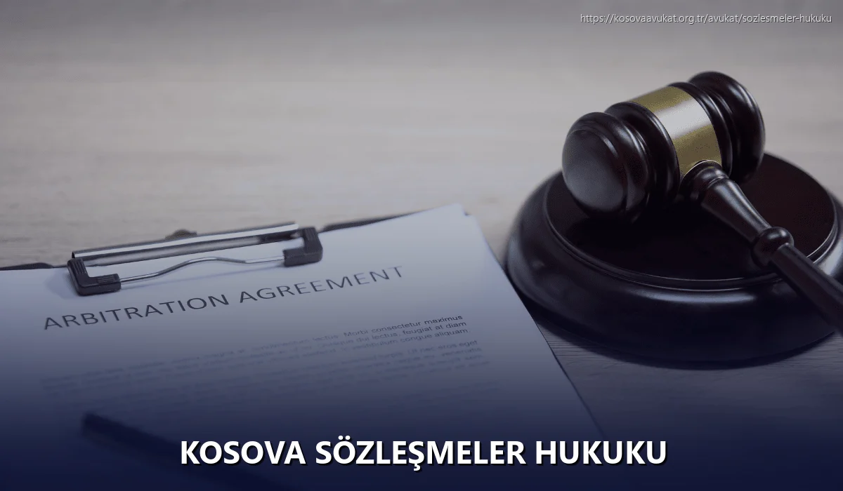 Kosova Sözleşmeler Hukuku